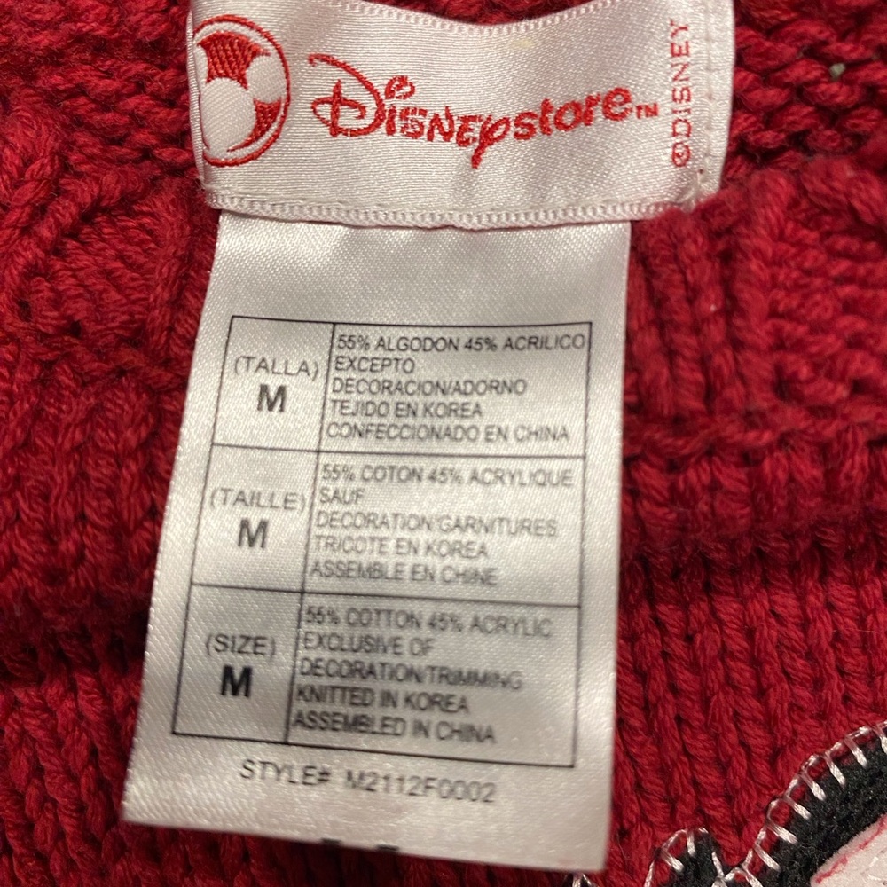 EUC Minnie Mouse Disney Vintage sweater. - Picture 2 of 4